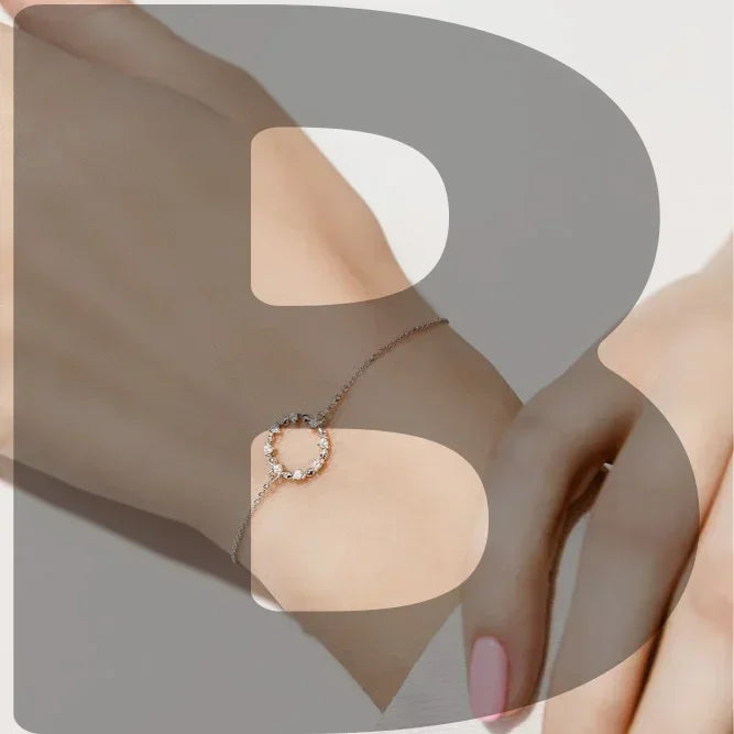 ElfoPlataSi Real 925 Sterling Silver Bracelet For women Jewelry 2942