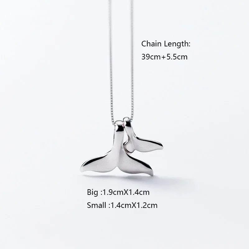 Little Mermaid Tail Earrings Ring Anklet Necklace DA461