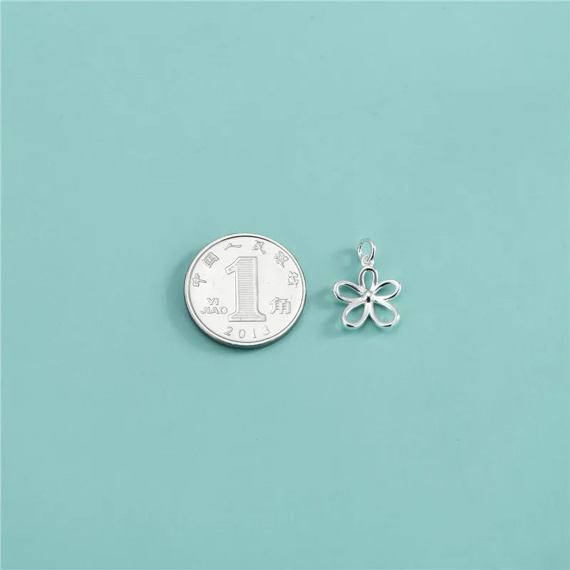 Fashion Sweet Flower Charm Pendant DZ1765