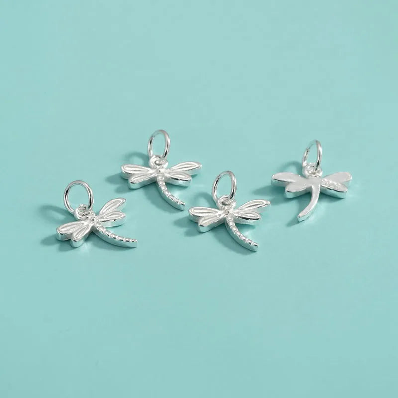 Dragonfly Charm Pendants Cute Dainty Sweet Pretty DZ1896