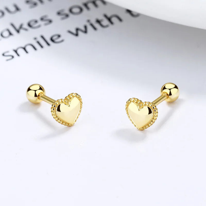 Heart Stud Earrings DS3650