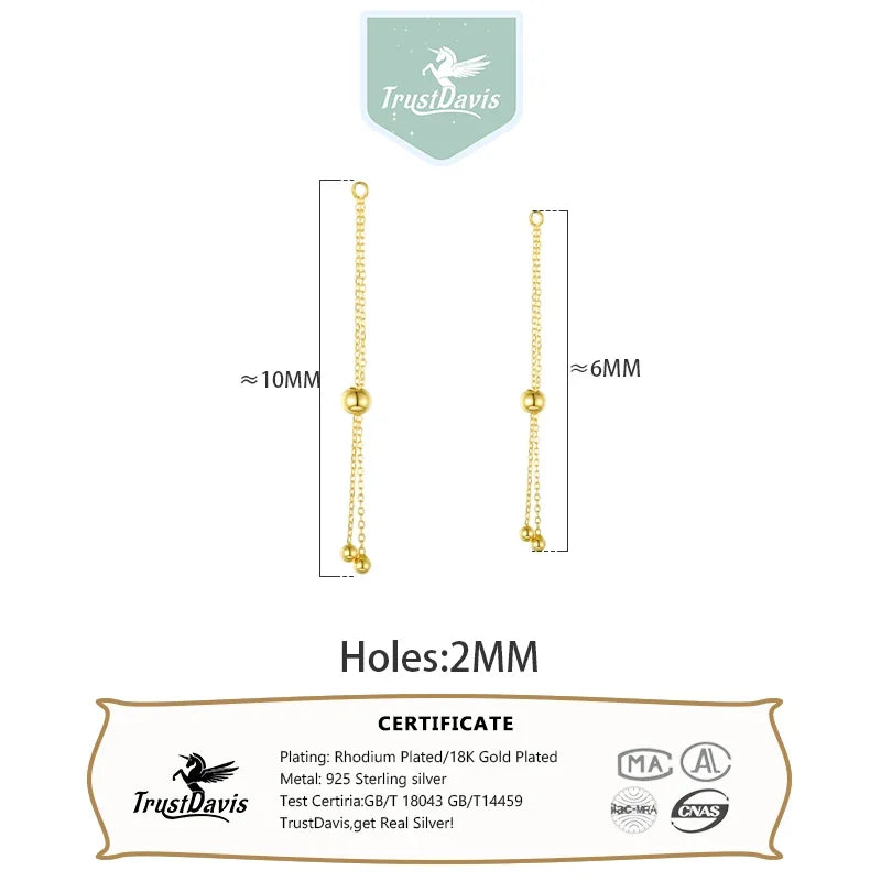 6/10mm Cross Chian Pendant Pendant  DZ1101