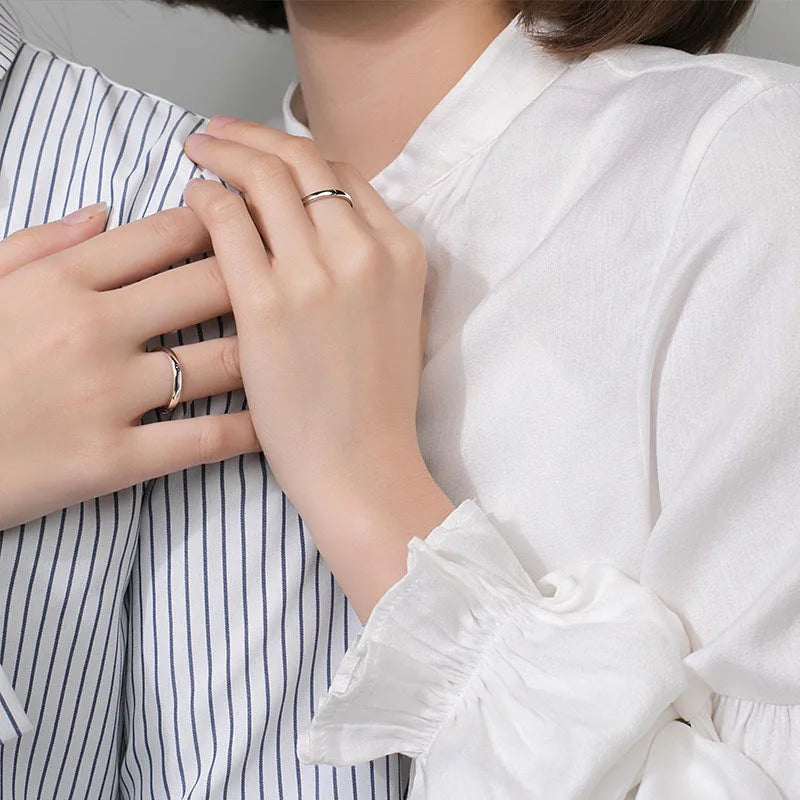 Couple Lovers Moon Sun Ring For Man&Women Wedding Rings DA382