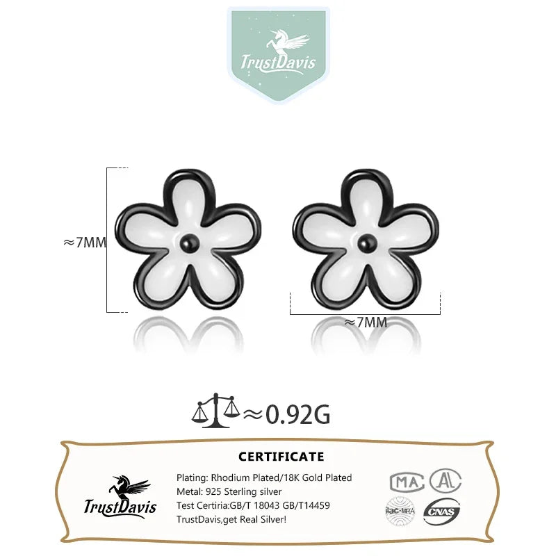 Flowers Stud Earrings DS4389