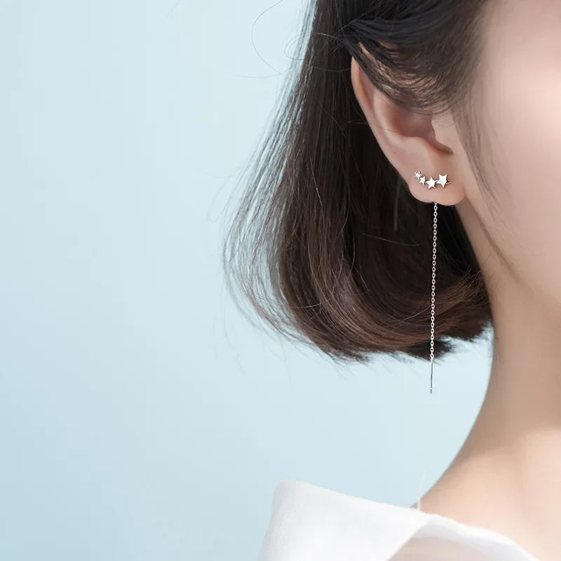 Surface Star Linked 10cm Ear Line DA761