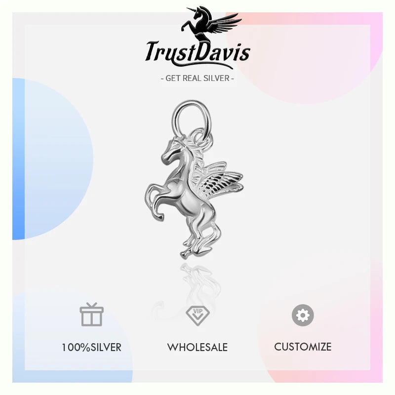 Fashion Galloping Pony Charm Pendant DZ1764