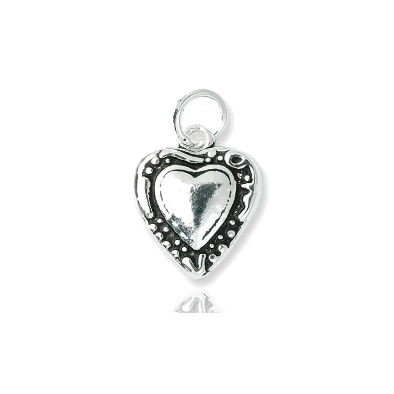 Heart Charm Pendant Handmade DIY Accessories Jewelry DZ1638