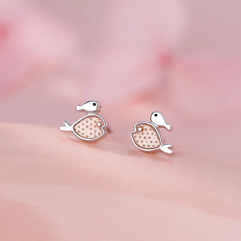 Little Fish Stud Earrings DS4860