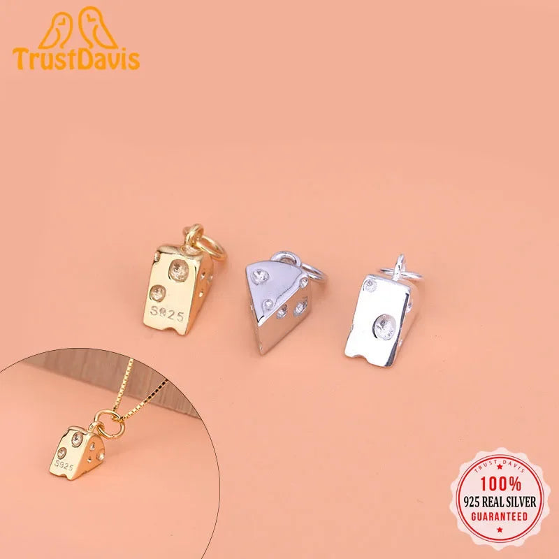Cheese Charm Pendant Handmade DIY Accessories HY087