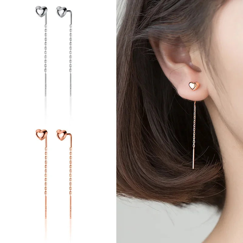 Heart Linked 4.5cm Stick For Women Creative Fashion Jewelry Gift DA1684