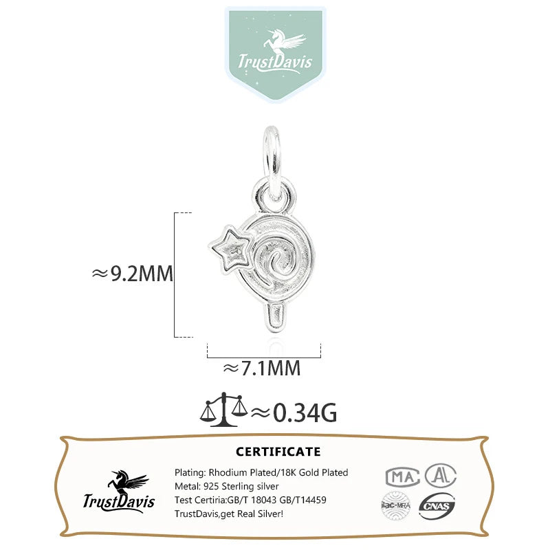 Cute Five-Pointed Star Candy Pendant DZ1832