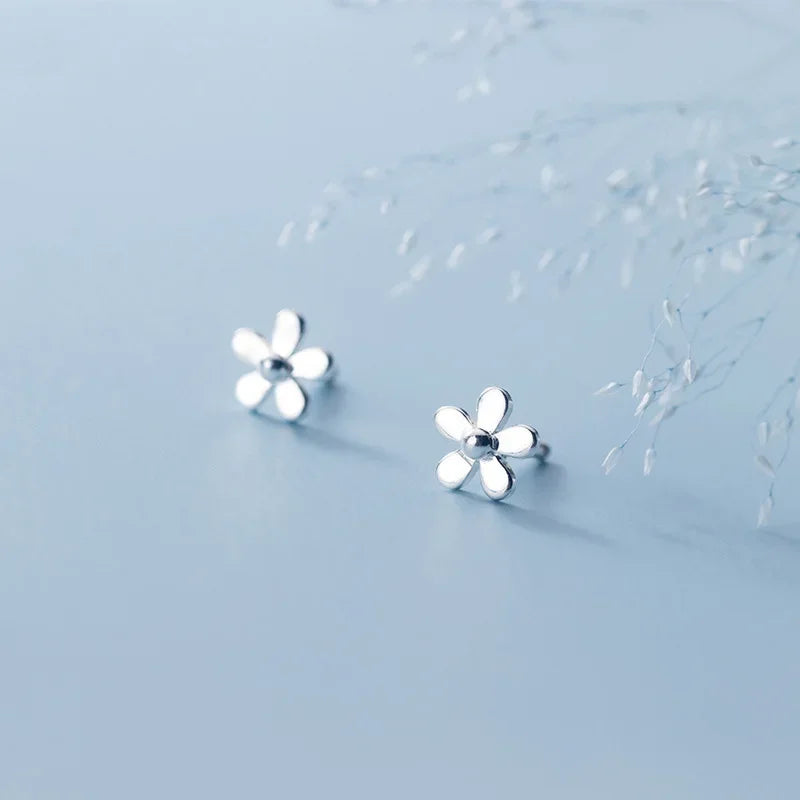 Flower Screw Stud Earring DB1272