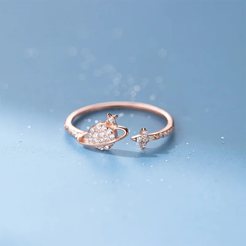 Planet Zircon Open Ring DS4794