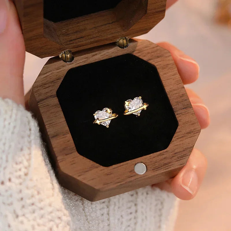 Heart Stud Earring DS4217