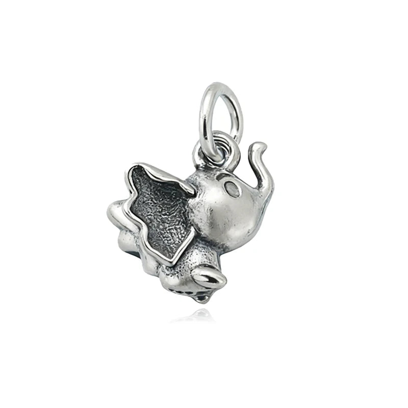 Cute Little Flying Elephant Pendant Pendant DZ1826