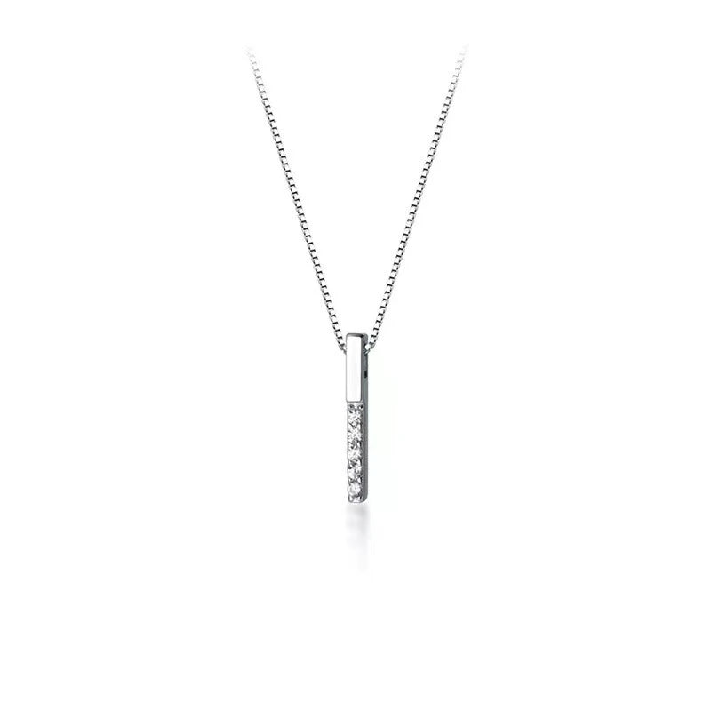 Geometric Rectangular Bar Necklace DS4846