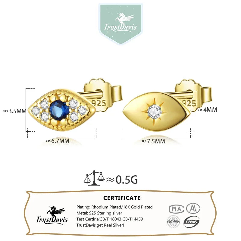Eye Stud Earrings DS4314