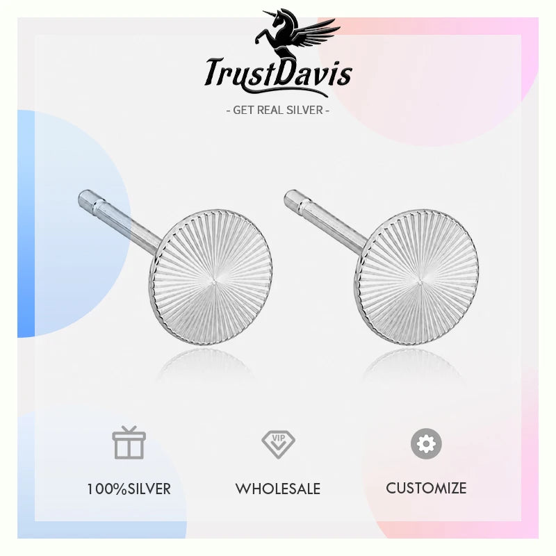 Fashion and Exquisite Round Stud Earrings DS4943