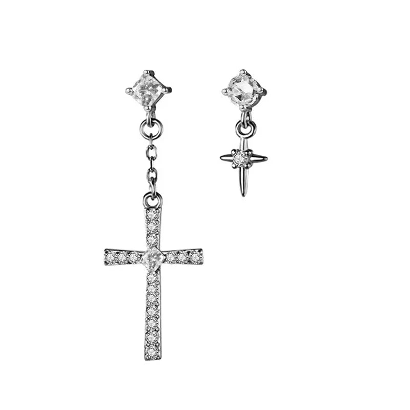 Sweet Charm Cross Stud Earrings DA2797