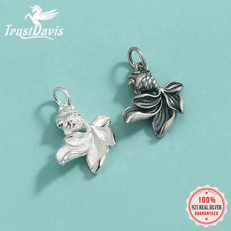 Koi  Fish  Charm Pendant  DZ1685