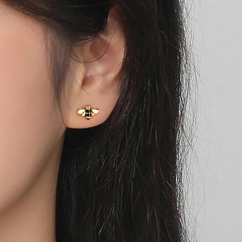 TrustDavis Authentic 925 Sterling Silver Colored Zircon Stud Earrings for Women Girls Kids Mother Birthday Gift Jewelry DS4392