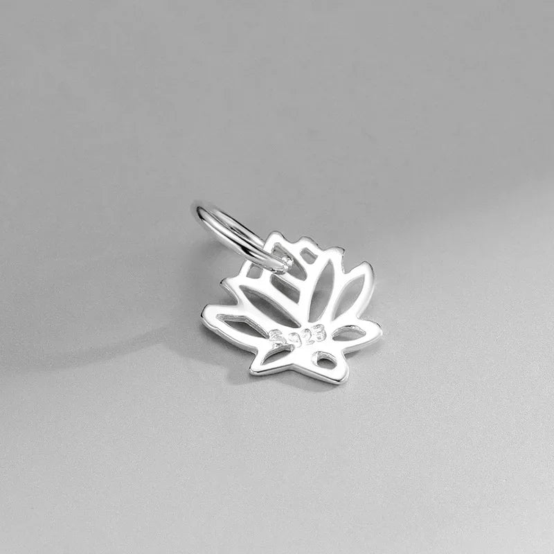 Hollow Flower Charm Pendant Handmade DH0034