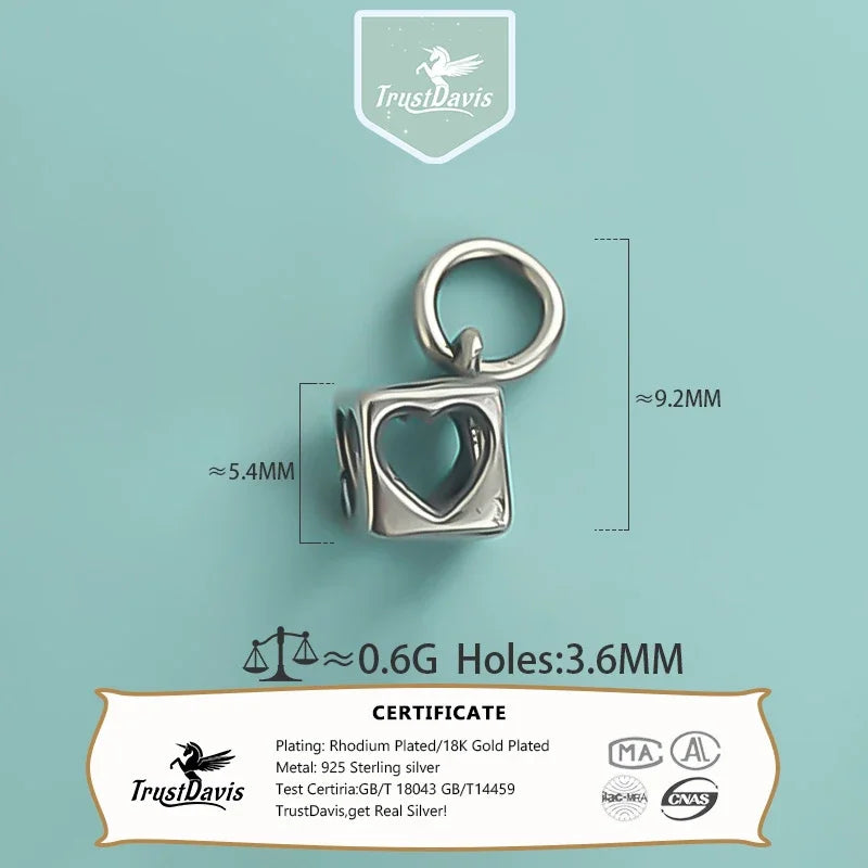 Hollow Heart Diamonds Pendant  DZ1143