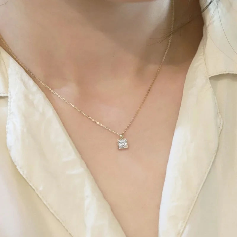 TrustDavis Real 925 Sterling Silver Sweet Mini Pendant Handmade DIY Fit Necklace Bracelet Accessories Fine Jewelry DZ1834