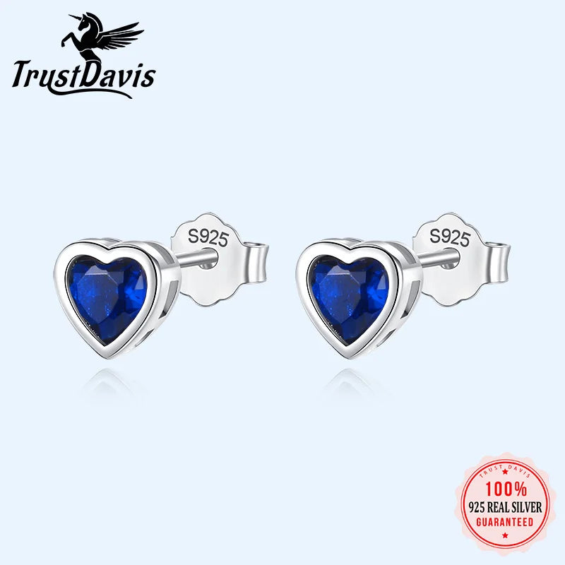 Romantic Heart Stud Earrings DE0038