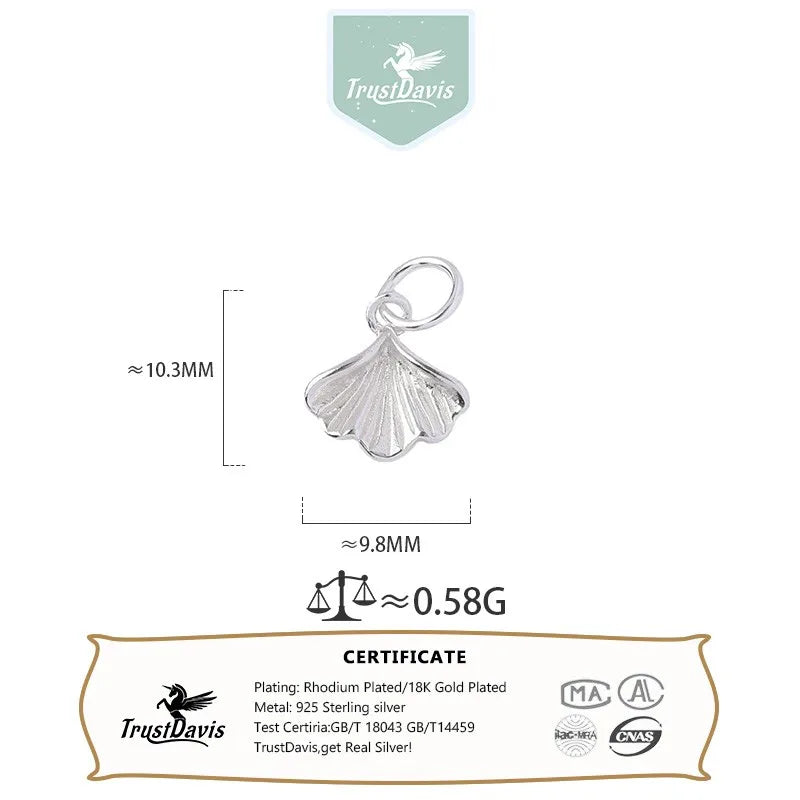 Ginkgo biloba leaves Plant Bracelet Necklace DIY Accessories DZ1647