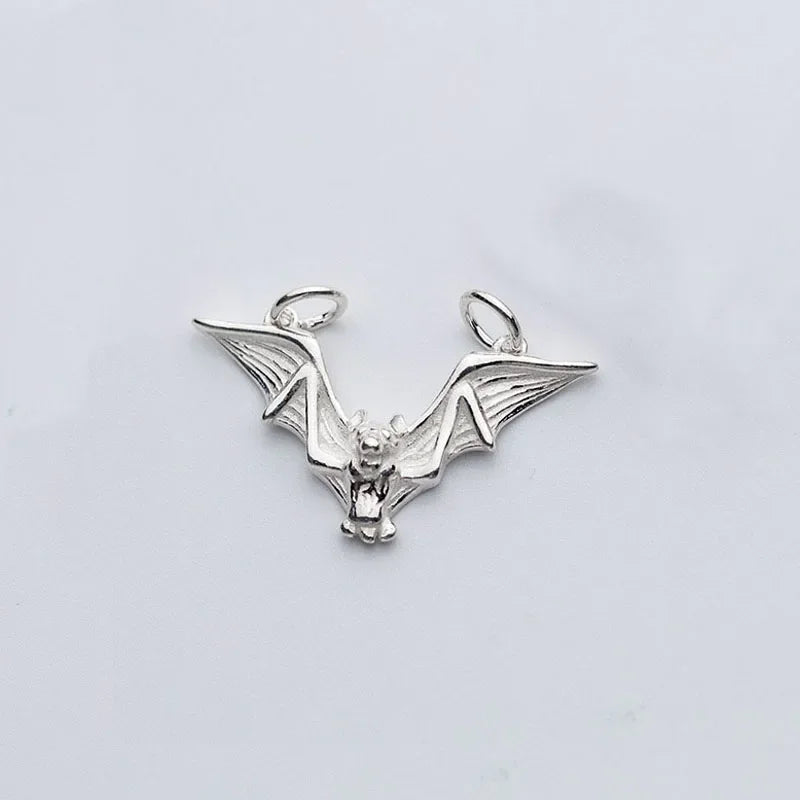 Circle Bat Charm Pendant DIY Accessories DZ445