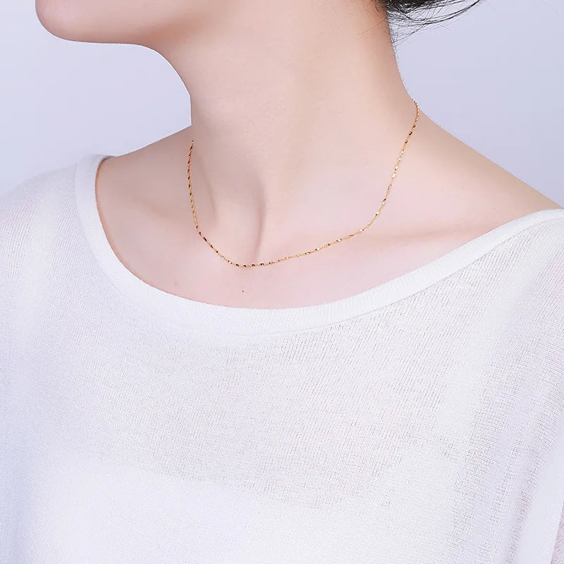Sky Stars Chain Collarbone Chain Short Necklace DC08