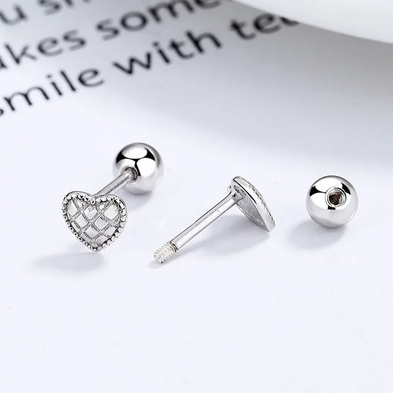 Heart Stud Earrings DS3650