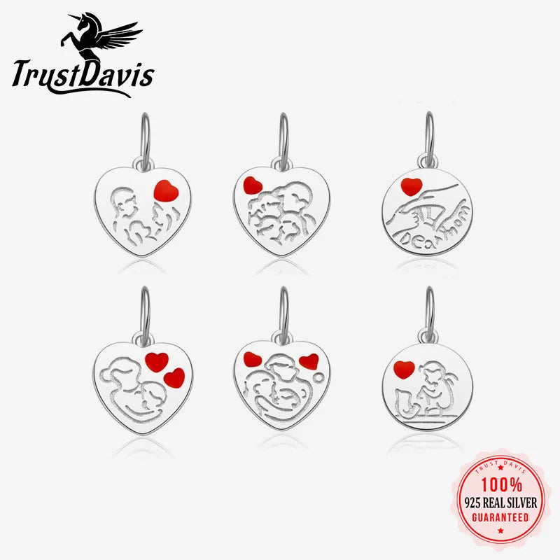 Fashion Family Heart Pendant DZ1935