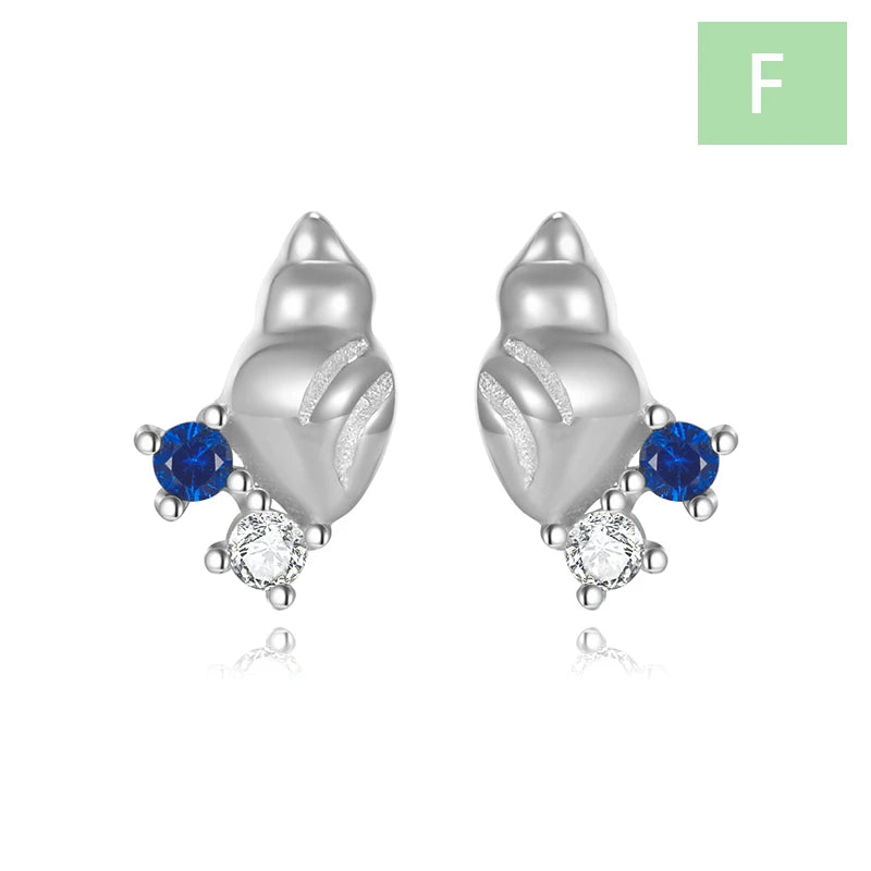Sea Shell Stud Earrings Gift DS4572
