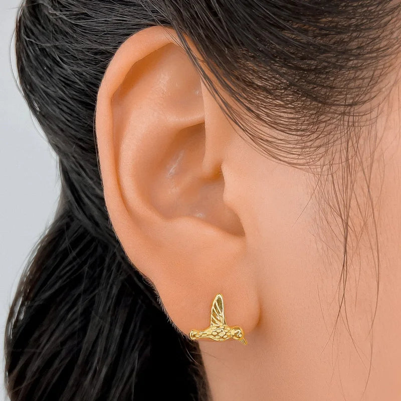 Animal Birds Charm Stud Earrings DB391