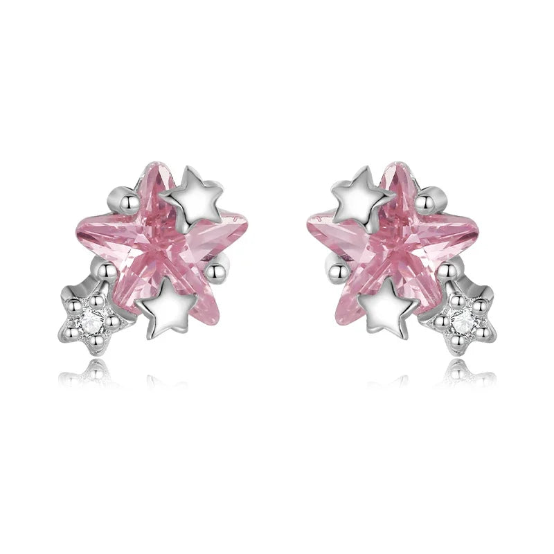 Stars Planets Stud Earrings DA3206