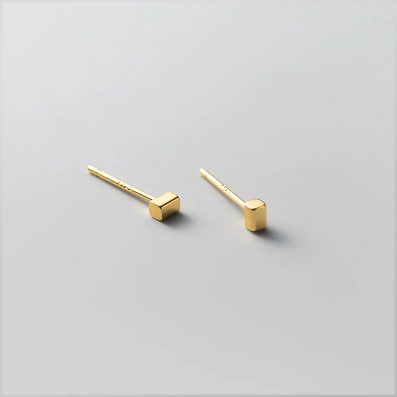 Blocks Stud Earrings DS1278