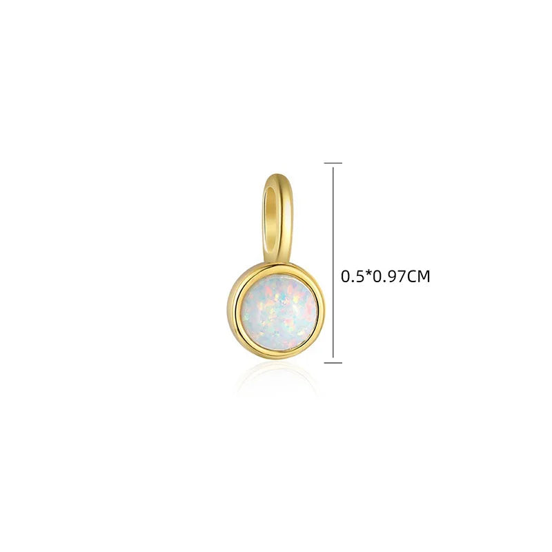 Heart-shaped White Shell Pendant DIY Accessories DS4862