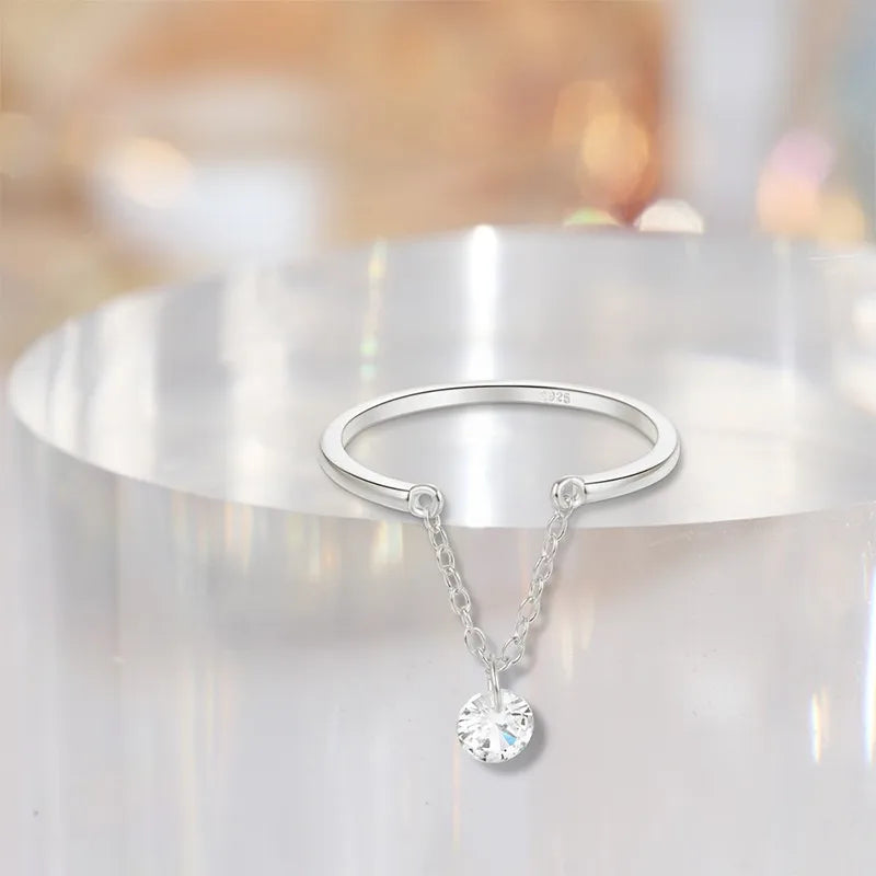Zircon Open Chain Ring DS4832