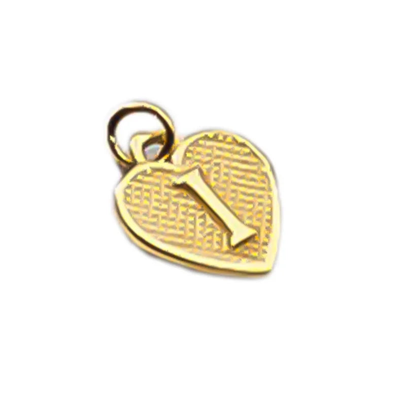 TrustDavis Real 925 Sterling Silver Name Necklace 26 Heart DIY Accessories Pendant for Women Wedding Clavicle Jewelry DZ1795