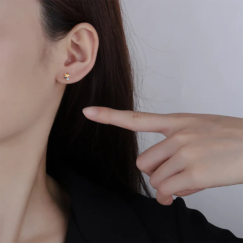 Sea Shell Stud Earrings Gift DS4572