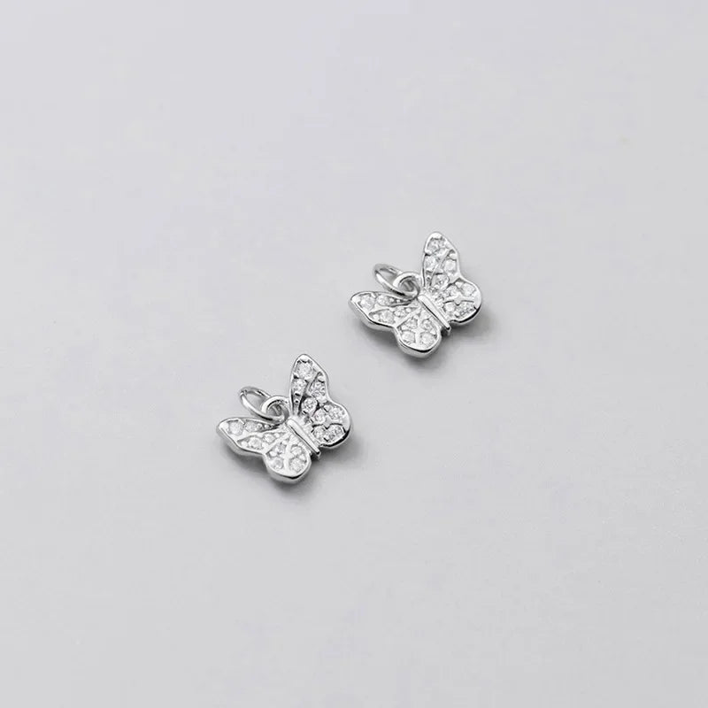 Butterfly CZ Marking Necklace  DZ39