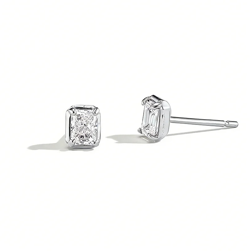 Square Zircon Stud Earrings DS4800