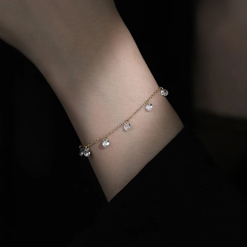 Colored Zircon Bracelet  DS4853