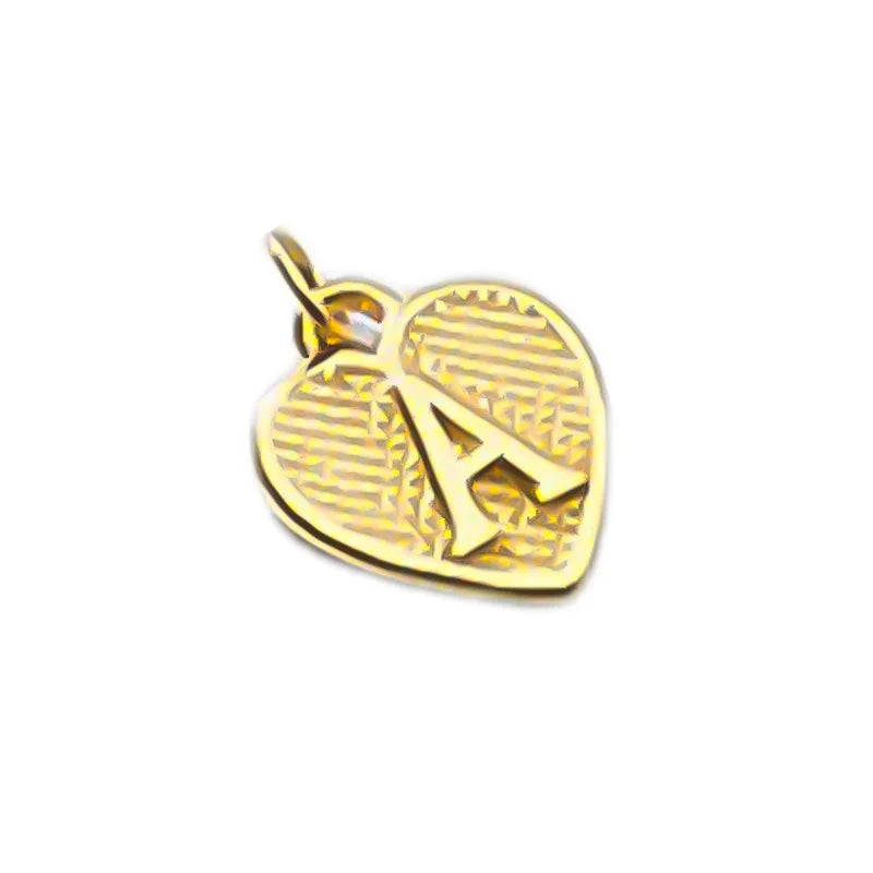 TrustDavis Real 925 Sterling Silver Name Necklace 26 Heart DIY Accessories Pendant for Women Wedding Clavicle Jewelry DZ1795