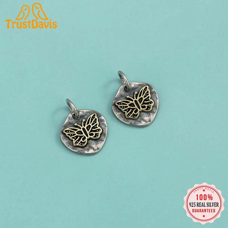 Insects Butterfly Charm Pendant  DZ1639