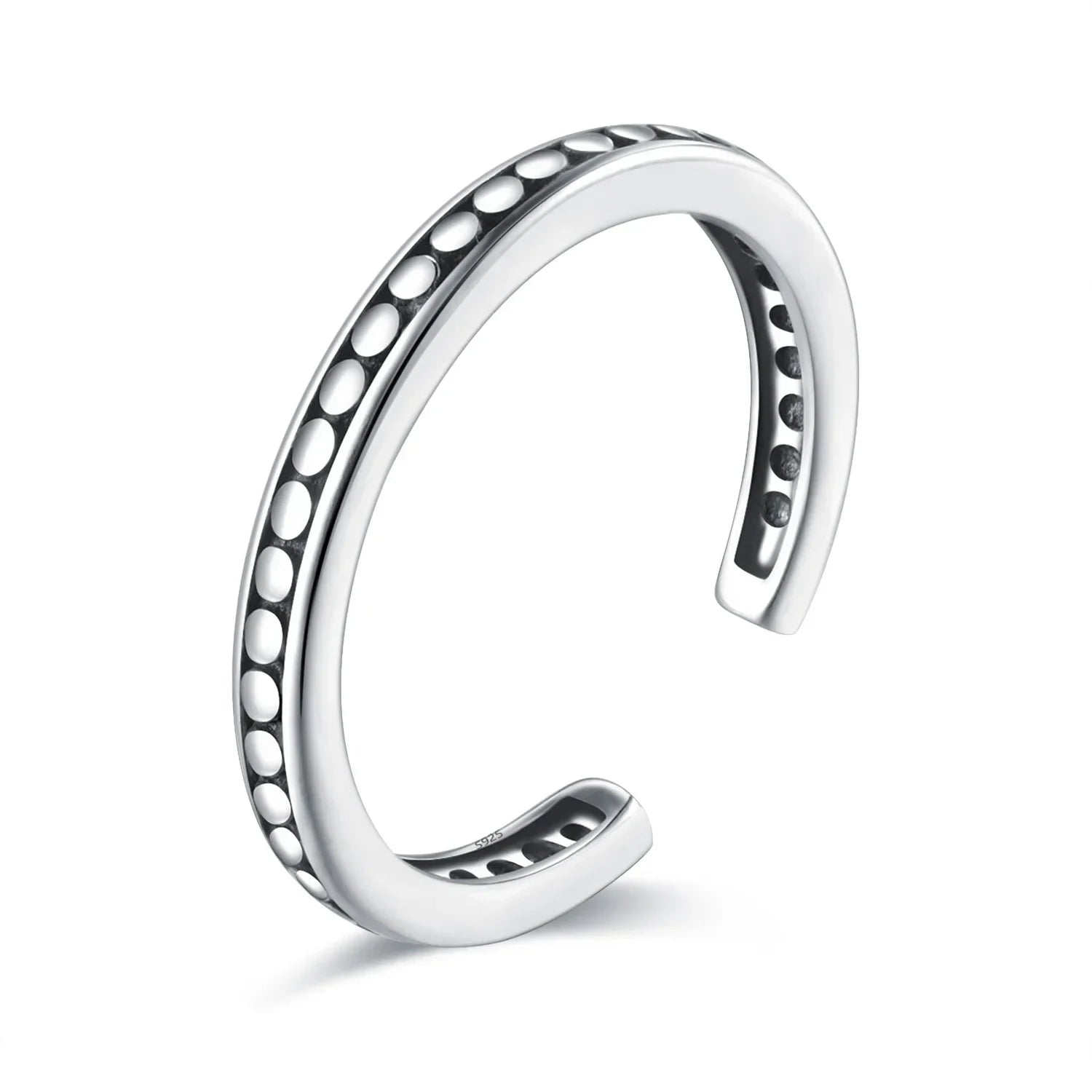 TrustDavis Real 925 Sterling Silver Fashion Knuckle Ring Tail Ring Foot Ring For Women Wedding Party Fine S925 Jewelry DA1947