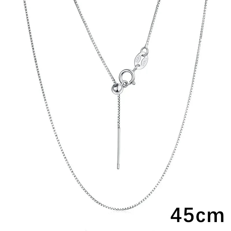 26 Letter Silver Necklace DA3148