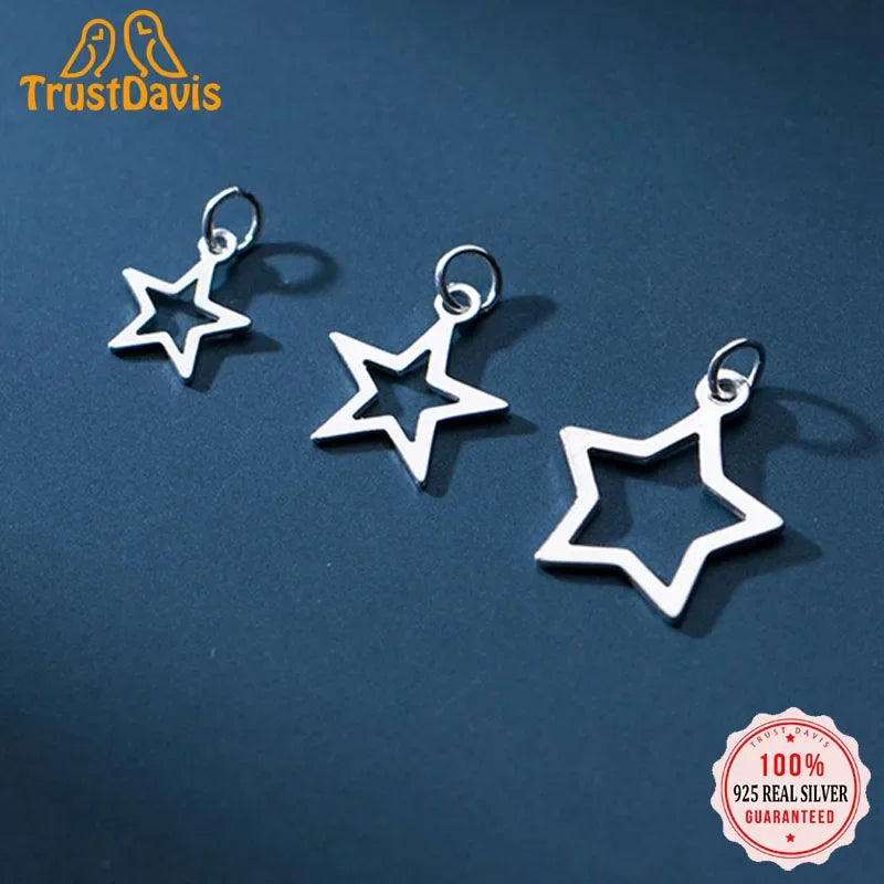 Star Charm Pendant DIY Accessories DZ209